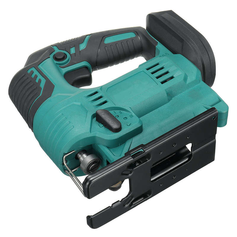 Drillpro 65mm 2900RPM 18V Brushless Jigsaw Electric Jig Saw Blade Adjustable Woodworking Power Tool