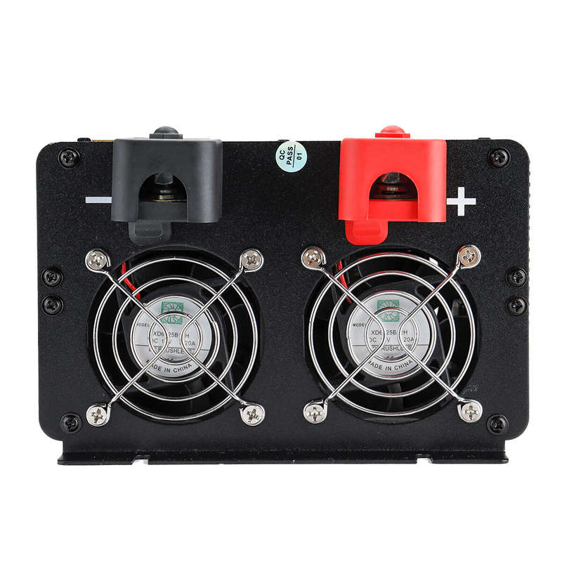 Excellway 1000/2000/3000/4000/6000W(Peak) Car Power Inverter 220V 60Hz DC 12V/24V Converter with LCD