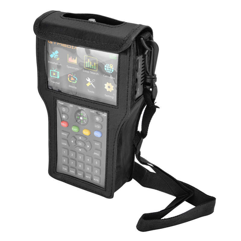 GTMEDIA V8 Finder Max Signal Finder DVB-S/S2/S2X H.264/H.265 (8bit) Locator 4.3 Inch HD Official Acc
