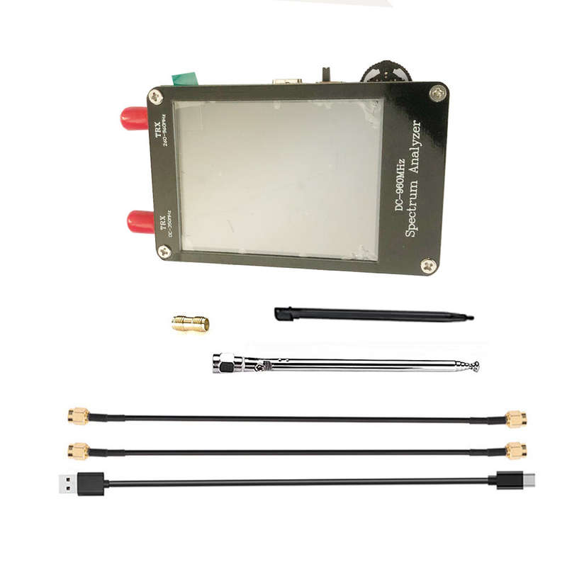 2.8 Inch Spectrum Analyzer with Fast Scanning Speed and User-friendly Controls for Accurate Signal M