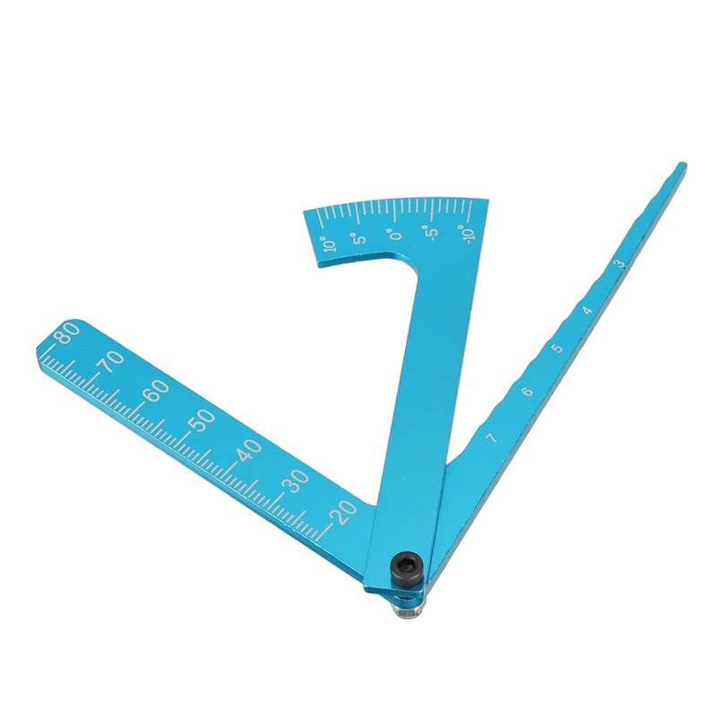 Yunzhong Adjustable Ruler RC Car Wheel Rim Camber Height Tires Angle Balance Rulers for 1/8 1/10 Tam