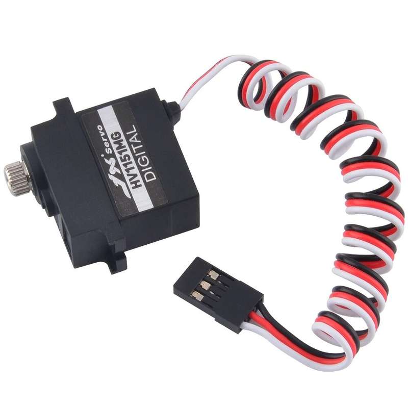 JX PDI-HV1151MG Mini Waterproof Servo 8.4V 4.5KG Metal Gear Digital Servo for Traxxas TRX4 BRX01 Cra
