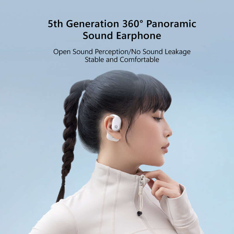 Picun QW-10 Air Conduction OWS Earbuds bluetooth Earphone AAC 360 Panoramic Stereo 16.2mm Large Driv