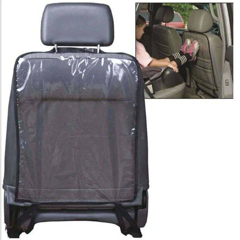 1Pc Car Care Seat Protection Back Cover Universal Child Protection Cover Transparent Cleaning Anti-K