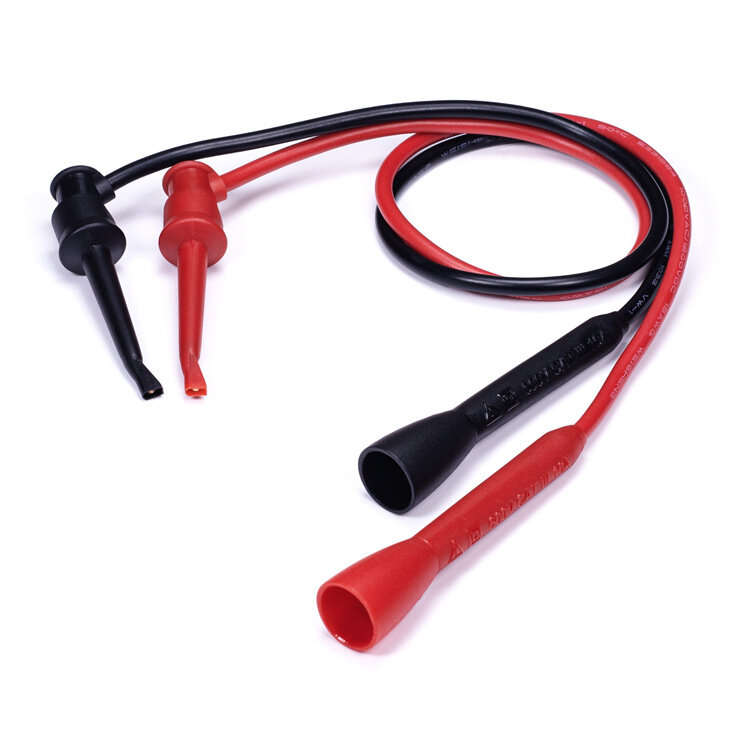 Universal Multimeter Test Hooks with 2mm Direct Plug Digit Meter Probe Hook Design Ideal for Electri