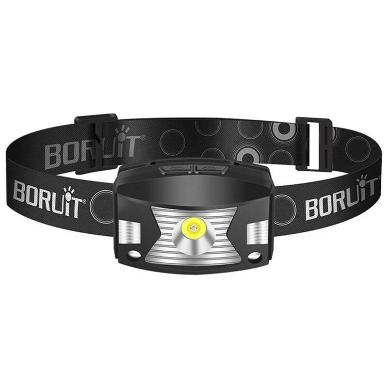 Wave Sensor Inductive Headlight Outdoor Cycling Headlamp USB Charging Night Running Head Light LED S