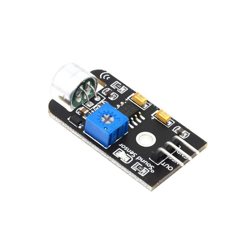 High-sensitivity Microphone Sound Sensor Module Analog Output to Detect Sound Level Electronic Build