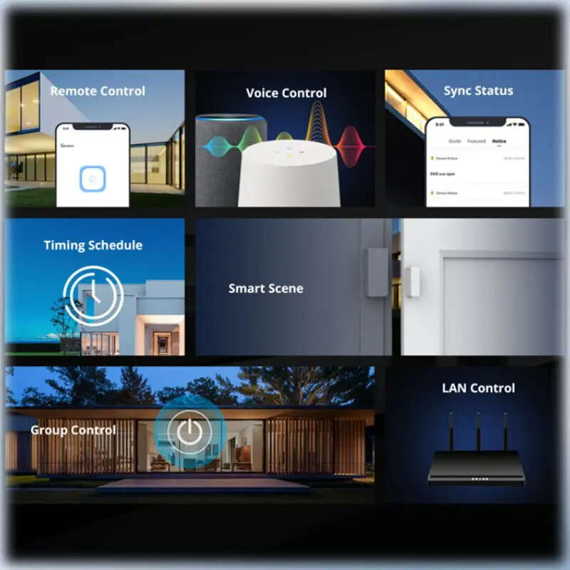Sonoff BASIC R2 WiFi DIY Smart Switch Wireless Remote Controller Timing Schedule Sync Status Voice C