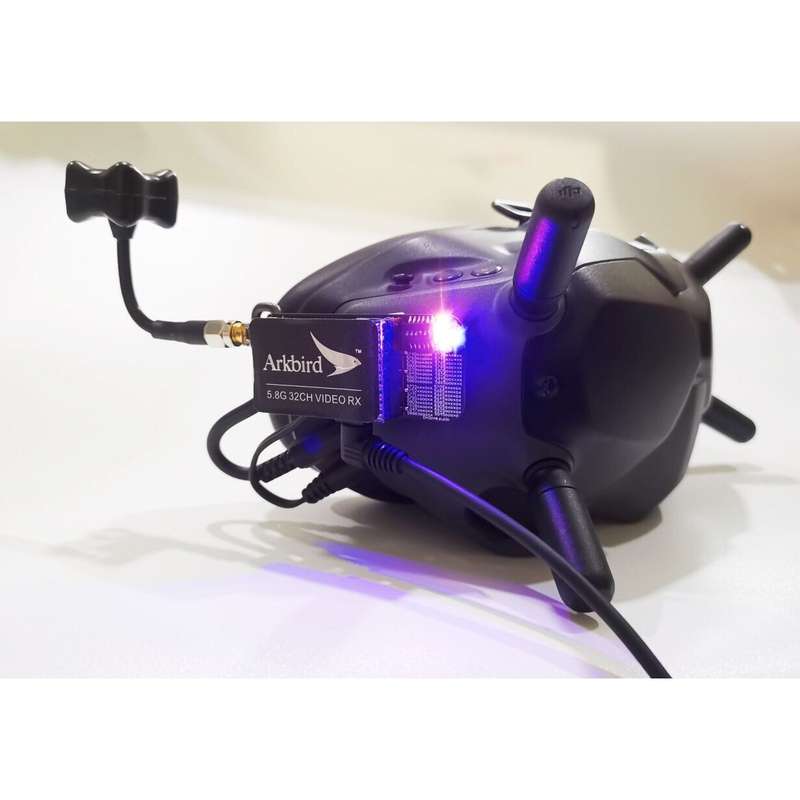 Arkbird HD Digital Signal Convert to Analog Signal 5.8Ghz 8CH Module FPV Receiver for DJI Goggles V1