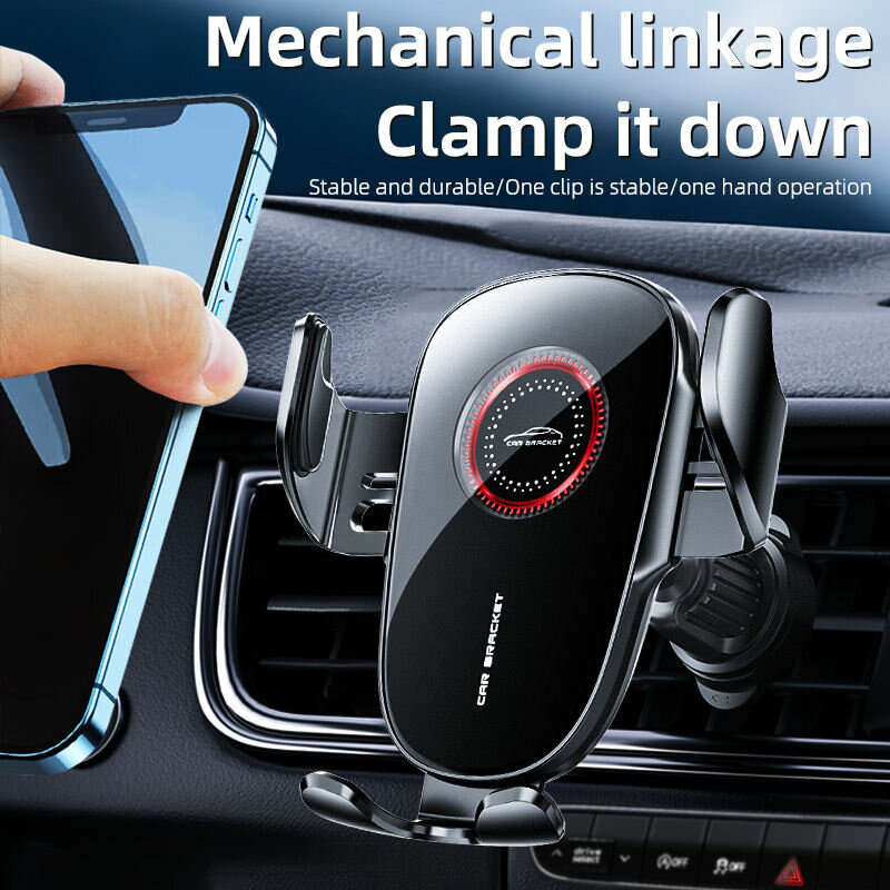 Adjustable Car Air Vent Phone Mount Mobile Phone Holder Car Special Holder Air Outlet Bottom Bracket