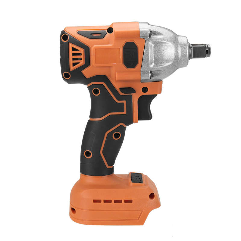 High-Powered Cordless Brushless Impact Wrench 1/2" Drive 380NM Torque Fast Speed Versatile Tool for