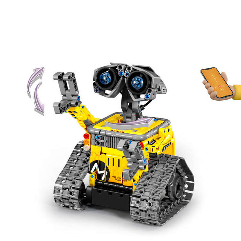 3in1 2.4GHz 4CH Technical RC Car Robot Racing Car Stem Building Blocks Toys Remote Control Truck Bri