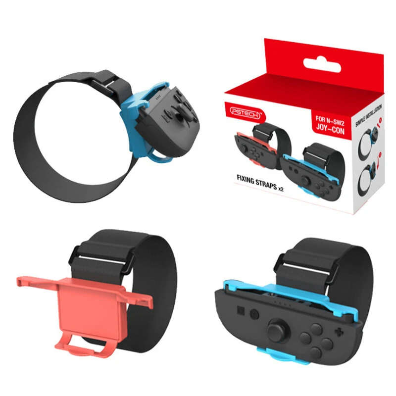 GP-368 2pcs Switch2 Joy-con Handle Wristband Left and Right Dance Bracelet Adjustable Sports Wristba