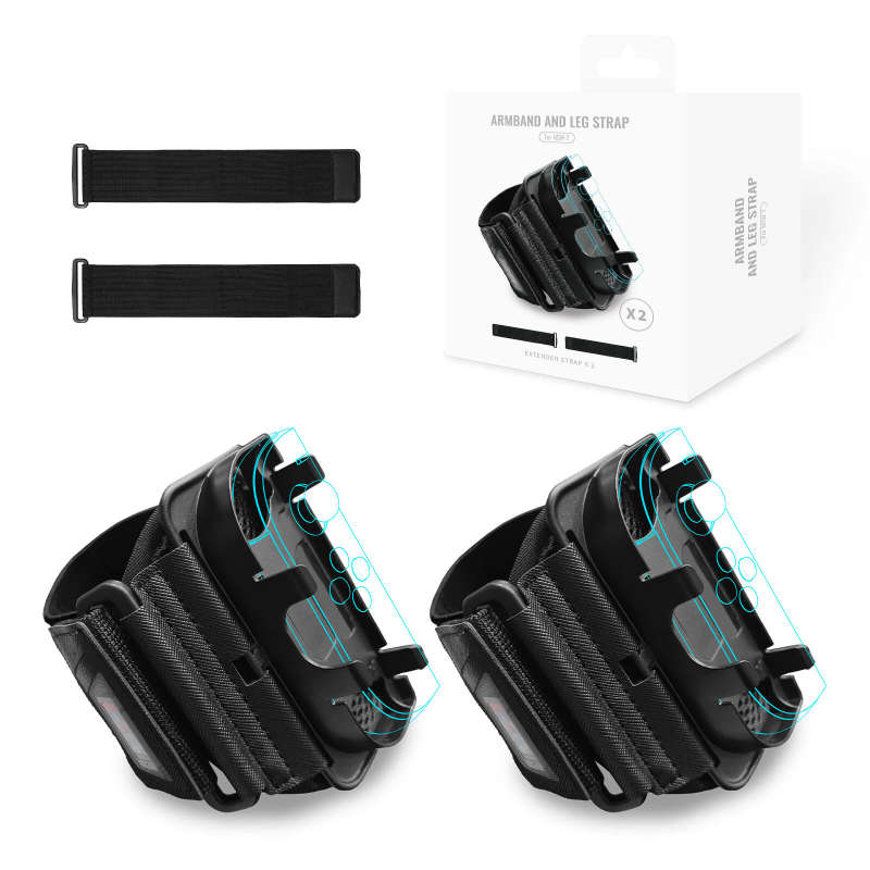 JYS JYS-NS2271 Switch2 Adjustable Leg Arm Sports Straps Joy-Con Controller Wristband Game Card Stora