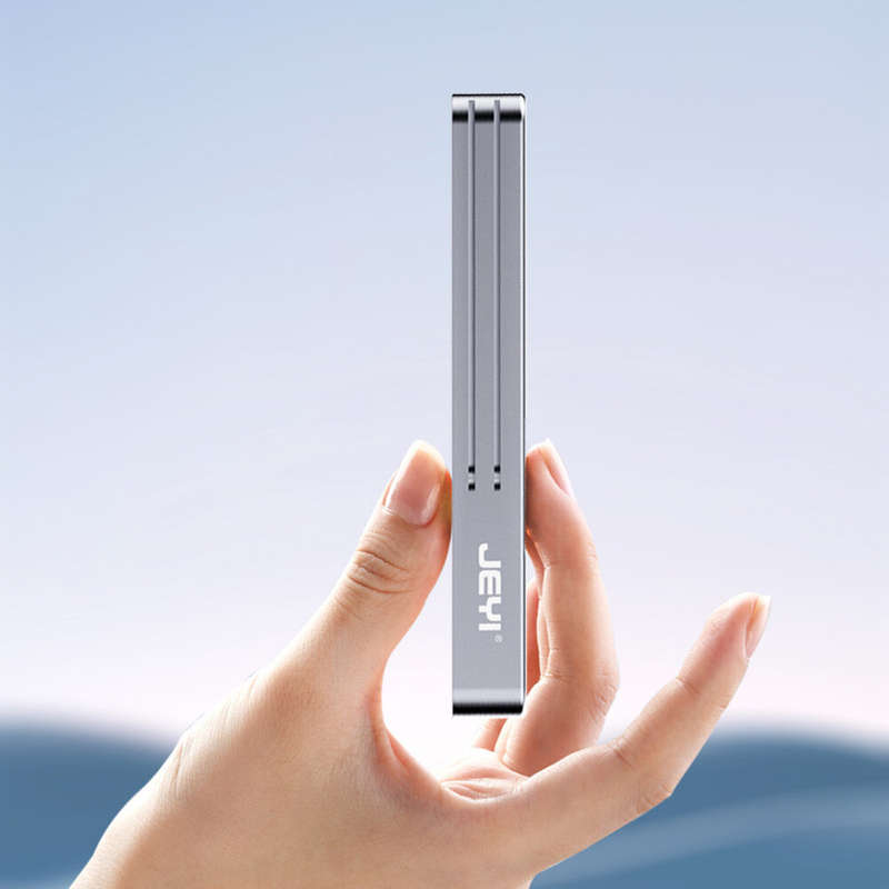 JEYI i9X Smart Display M.2 Dual Protocol SSD Enclosure USB 3.2 Gen 2 10Gbps M.2 NVMe SATA SSD Case S