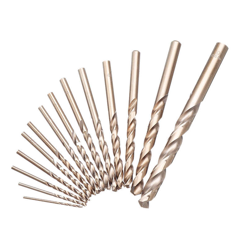 Drillpro 99Pcs M35 Cobalt Drill Bit Set 1.5-10mm HSS-Co Jobber Length Twist Drill Bits For Stainless