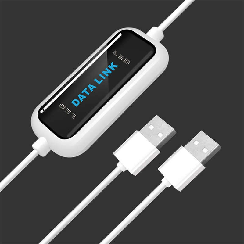 DATALINK YY-DL01 USB-A to USB-A Cable USB2.0 High Speed PC to PC Data Sync File Transfer Bridge Cabl