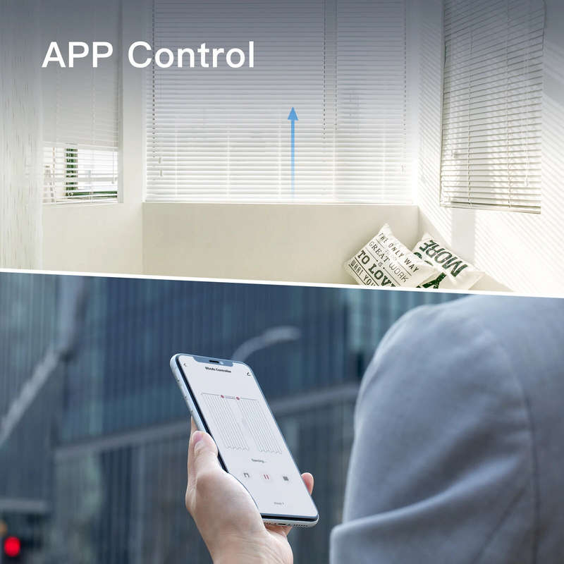 MOES Tuya WiFi Smart Curtain Motor Electric Chain Roller Blinds Shade Shutter Drive RF Remote Kit Sm