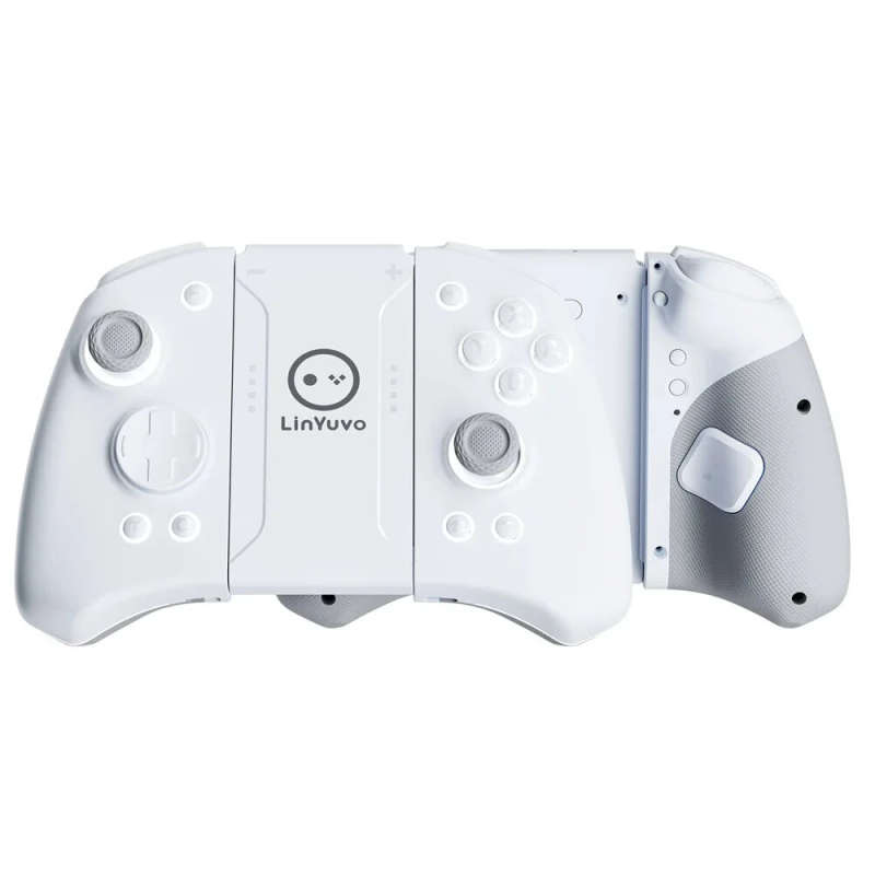 LinYuvo KS33 RGB bluetooth Game Controller for Switch/OED Joy-con with Mechanical Button Macro Funct