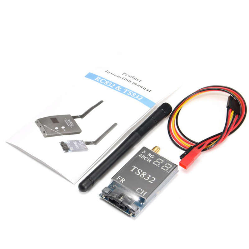 Eachine TS832 Boscam 5.8G 48CH 600mW 7.4-16V Wireless Transmitter W/ RC832 5.8G 48CH Wireless AV Rec