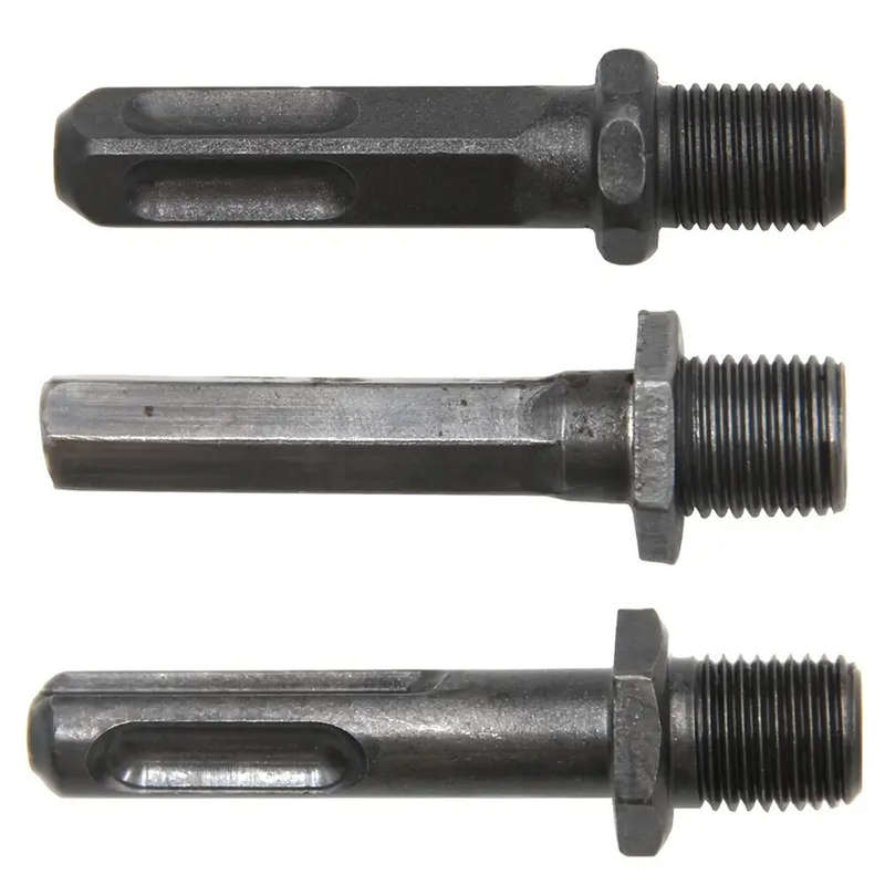 4PCS 32mm Black With Replaceable Handle Firewood Drill Bit Hand Electric Drill Electric Hammer Machi