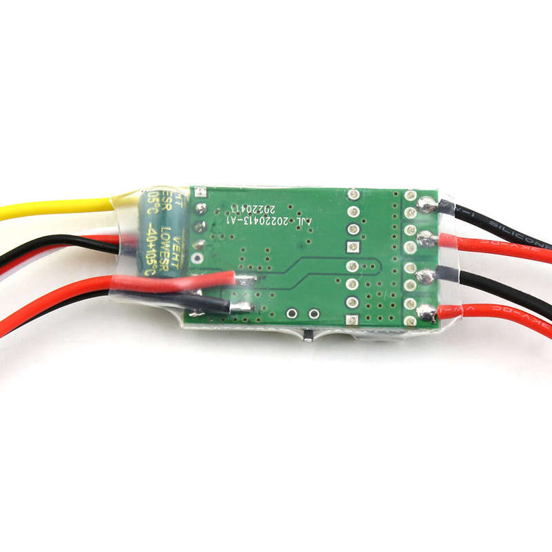 Brushed ESC Speed Controller 5A Dual Way 2-3S w/ BEC Mixed Control Bidirectional RC Cars Boats Tanks