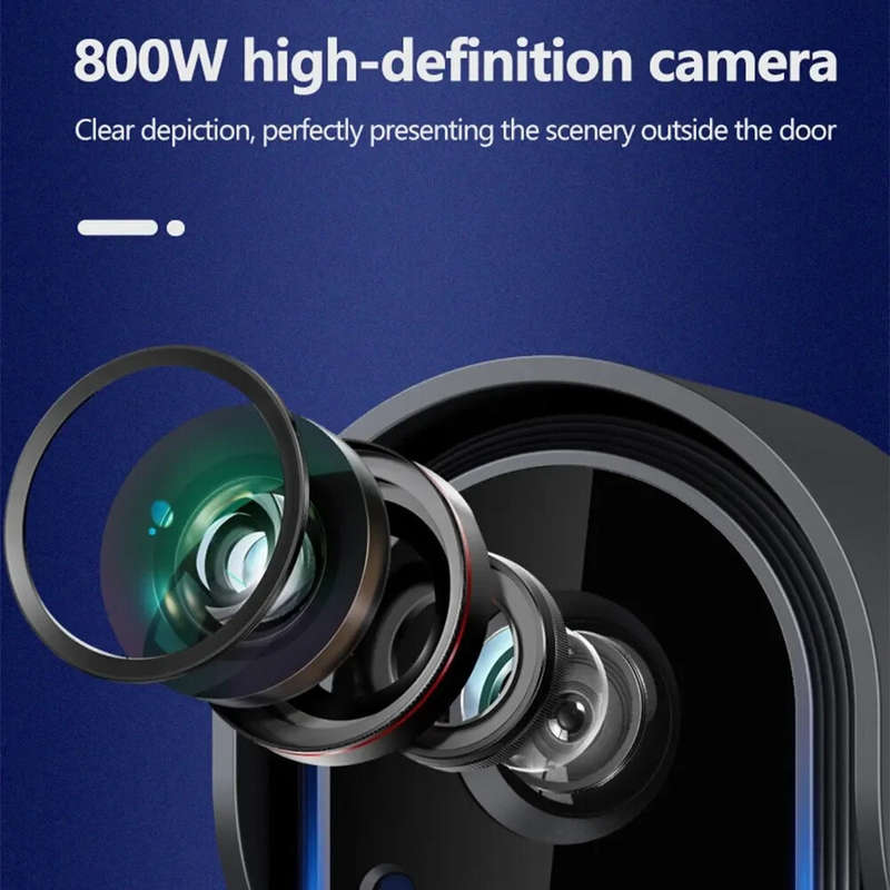 M15S Intelligent Cat Eye Doorbell Intelligent Wireless Visual Doorbell Smart Dingdong Doorbell Calle