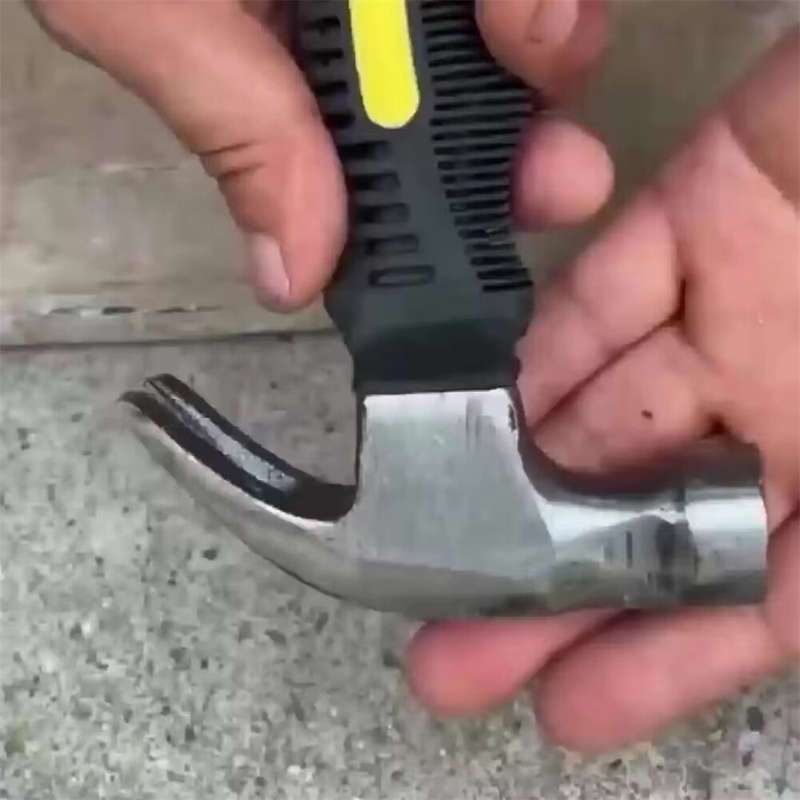 Mini Ramshorn Hammer Carbon Steel 160mm Lightweight Ergonomic Handle Multifunctional Portable Carpen