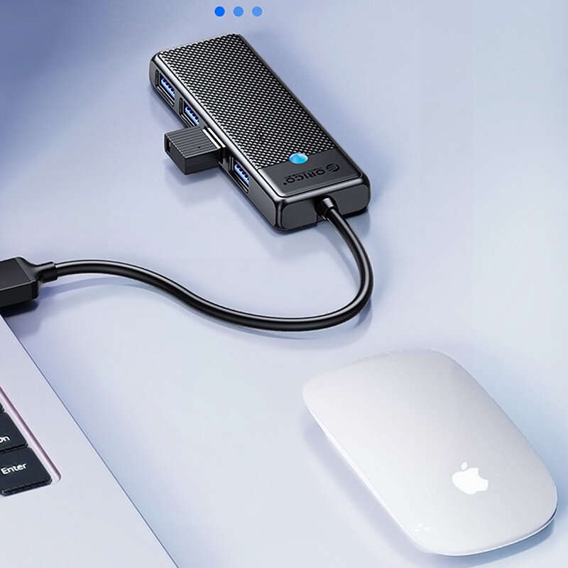 Orico 4-in-1 USB3.0 Hub Docking Station USB Adapter with USB3.0*4 for PC Laptop Computer Matebook Ma