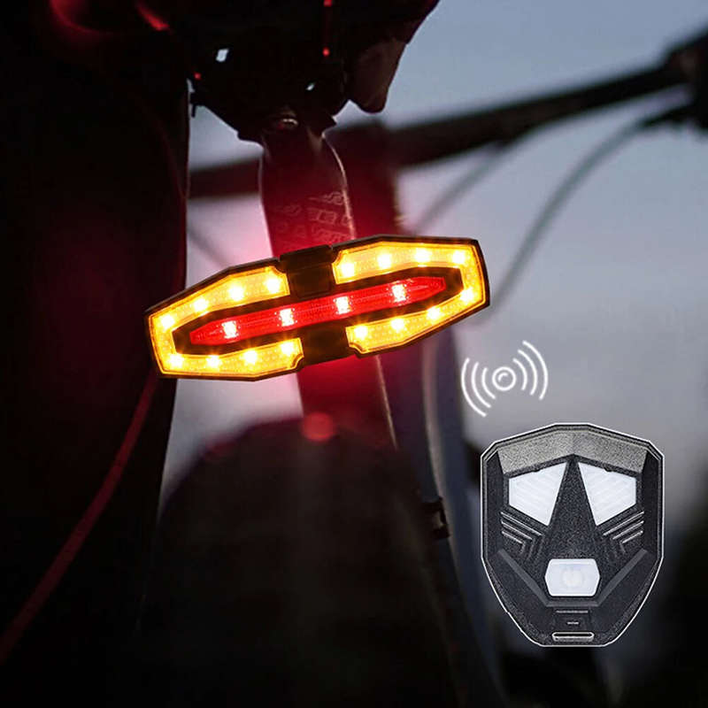 BENGGUO Bike Taillight 5 Light Modes USB-C Rechargeable Waterproof Wear-resistant Bicycle Rear Light
