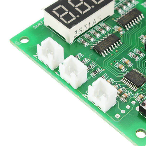 ZHIYU DC 12V 24V 48V 2 Way Cooling PWM 4 Wire Fan Temperature Controller Temperature Speed Display