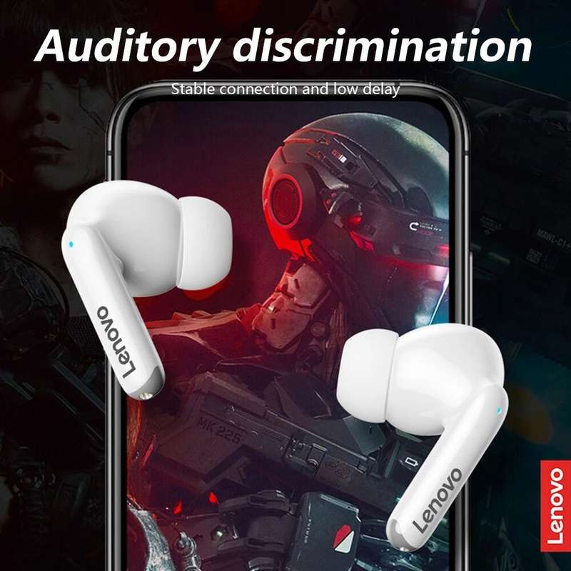 Lenovo XT88 TWS Earphone bluetooth V5.3 Low Latency Bass Surround Noise Cancelling 250mAh Battery HD
