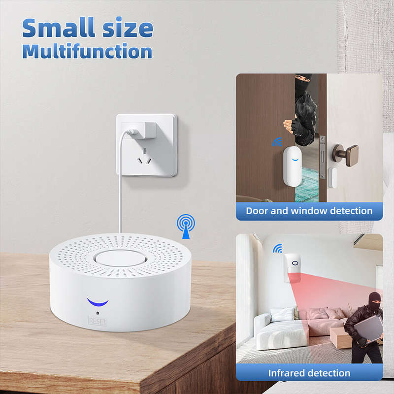 Tuya Home Anti-theft Alarm System Wireless WiFi Arming Disarming SOS Remote APP Control Powerful Hor