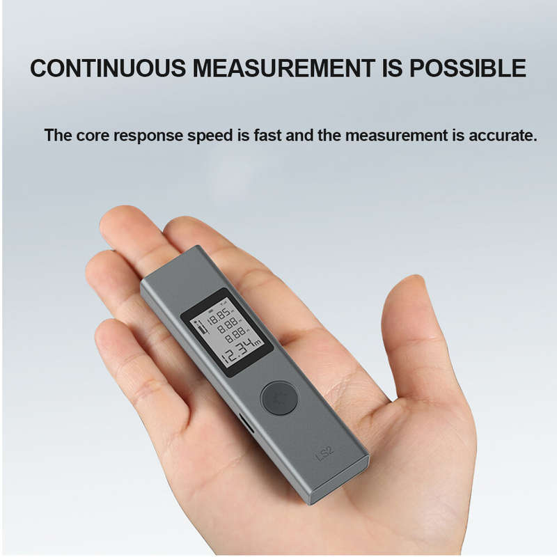ATuMan LS-2 Laser Rangefinder 25M Laser Distance Meter Ultra-Compact Accurate Measurement Up to 25m