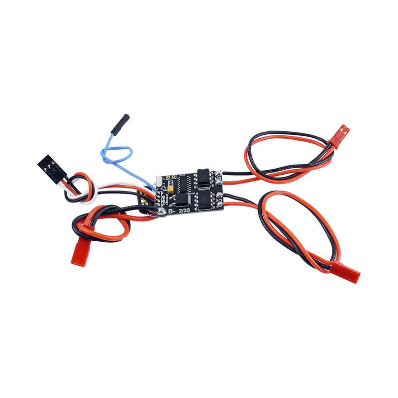 Flipsky Dual Way 5AX2 Brushed ESC Speed Controller 2-3S for 130/180 Motor Engine RC Car Airplane Mod