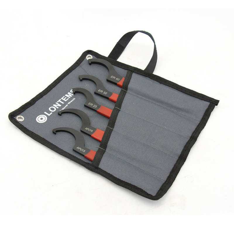 5PCS High-Speed Steel Wrench Set APU13 16 ER25 32 40 - Versatile Durable Tool Set for Precision Work