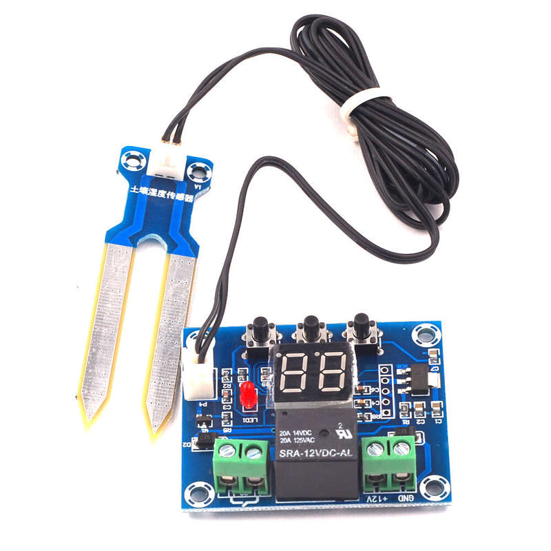 XH-M214 Soil Moisture Control Module with Digital Display for Precise Plant Watering Automatic Sprin