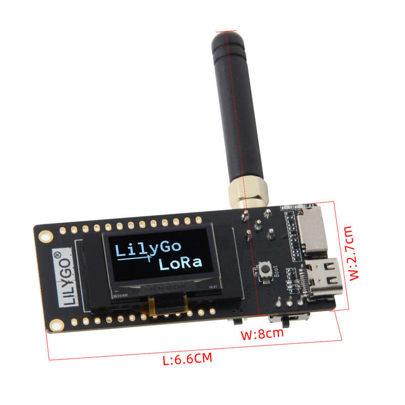 LILYGO T3S3 V1.0 ESP32-S3 LoRa SX1262/SX1276 SX1280 2.4G Development Board WiFi Bluetooth Wireless M