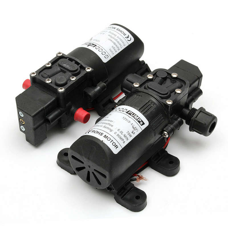 Fl-3308 130Psi 6L/Min Water High Pressure Diaphragm Pump Caravan Boat Dc 12V 72W