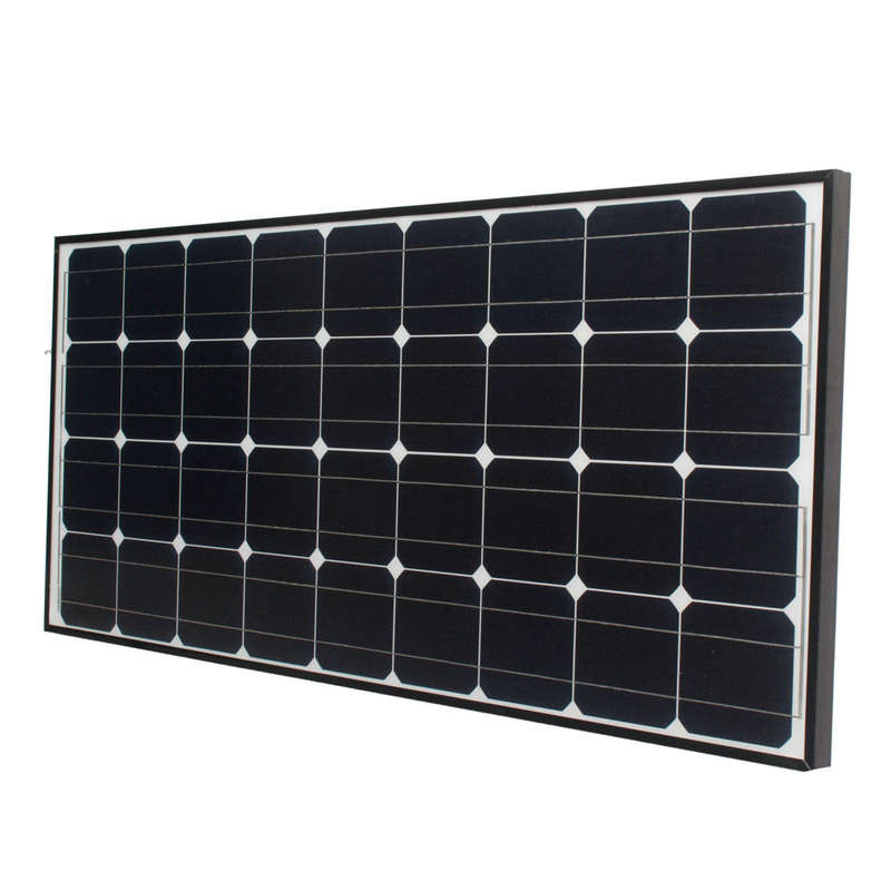 Elfeland P-25 25W 18V Black/Silver 525*350*25mm Monocrystalline Silicon Solar Panel With Junction Bo