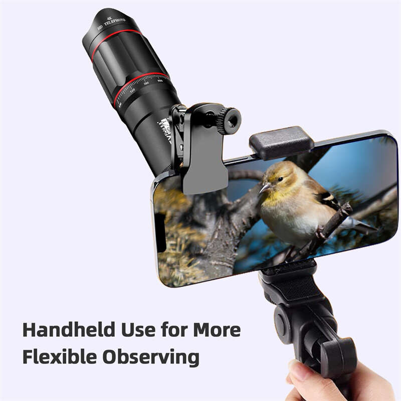Outdoor 25X High-Definition Telephoto Lens Mobile Phone External Universal Photo Camera Telescope Le