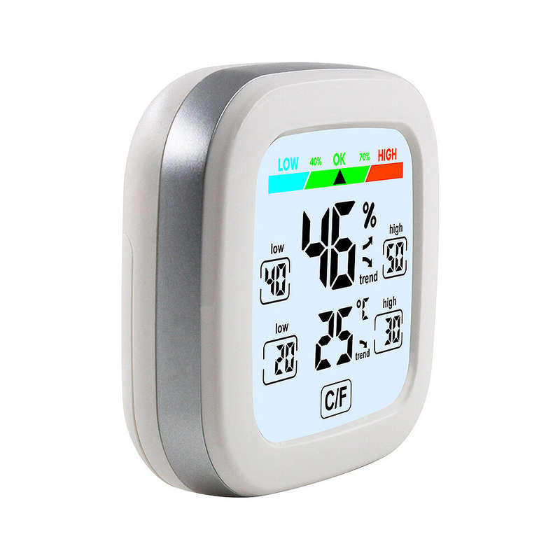 Digital Hygrometer Thermometer Indoor Temperature Humidity Meter Sensor 24H Data Record LCD Display