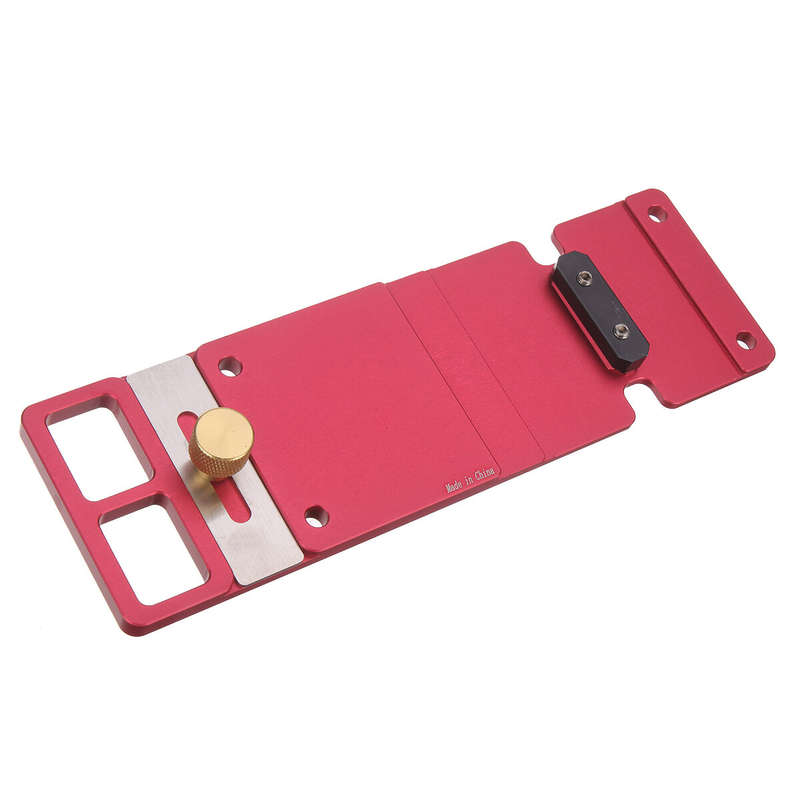 Aluminum Alloy Track Saw Square Woodworking 90 Degree Angle Stop Positioning Limiting Clamp for Elec
