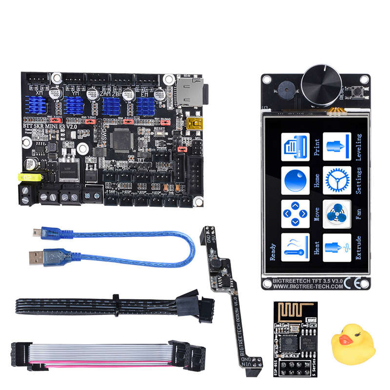 BIGTREETECH SKR MINI E3 V2.0 Control Board + TFT35 V3.0 Touch Screen Kit with/without WIFI Moudule +