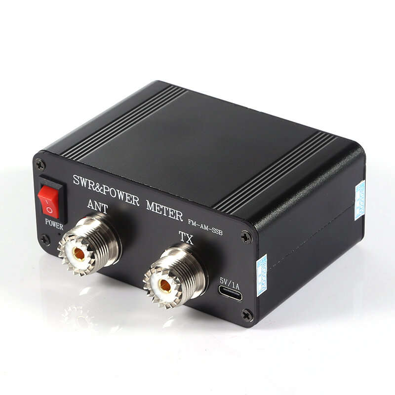 CQV-SWR120 120W SWR Power Standing Wave Meter High Standing Wave Alarm Function 240 * 240 Full Color