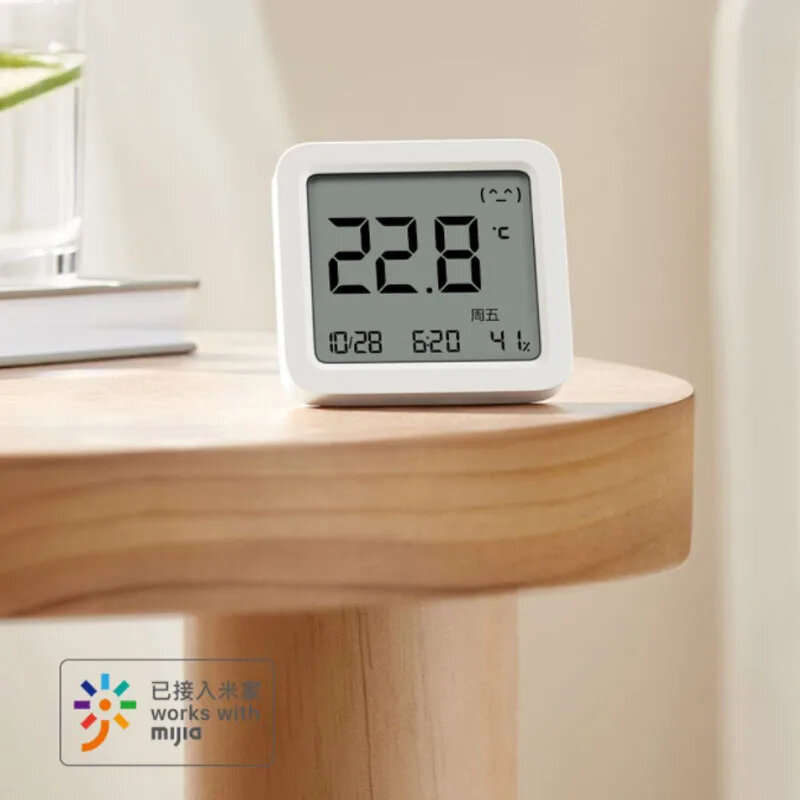 Xiaomi Mijia Smart bluetooth Thermometer 3 Mesh with LCD Display Wireless Electric Digital Hygromete
