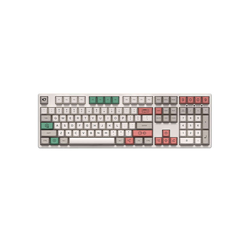 AKKO 38 Keys 9009 Retro Supplement Keycap Set R2 OEM Profile PBT Sublimation Keycaps for Mechanical