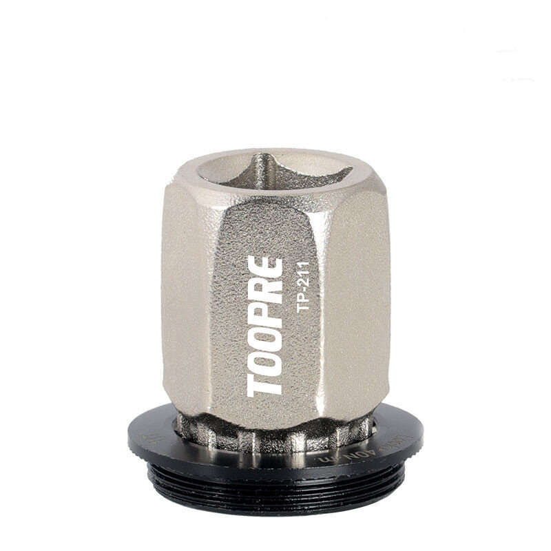 TOOPRE Bike Freewheel Remover High Carbon Steel Compatible Bicycle Spinning Cartridge Removal Tool S