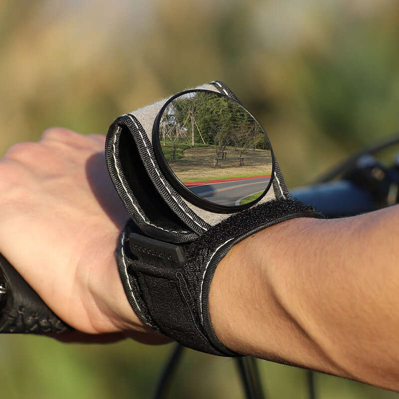 XANES Portable Bicycle Mirror HD Cycling Wrist Mirror Safety Rearview Mirrors MTB Road Bike Rear Vie