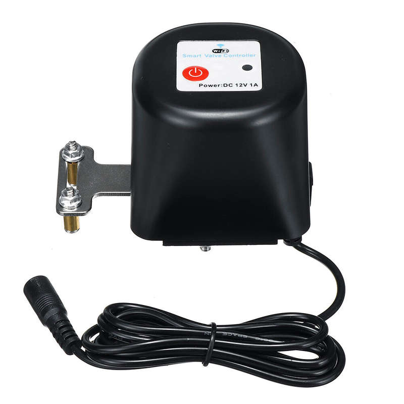 MoesHouse EU Plug Wifi Smart Valve Switch Home Automation System Valve Control for Gas Or Water Voic